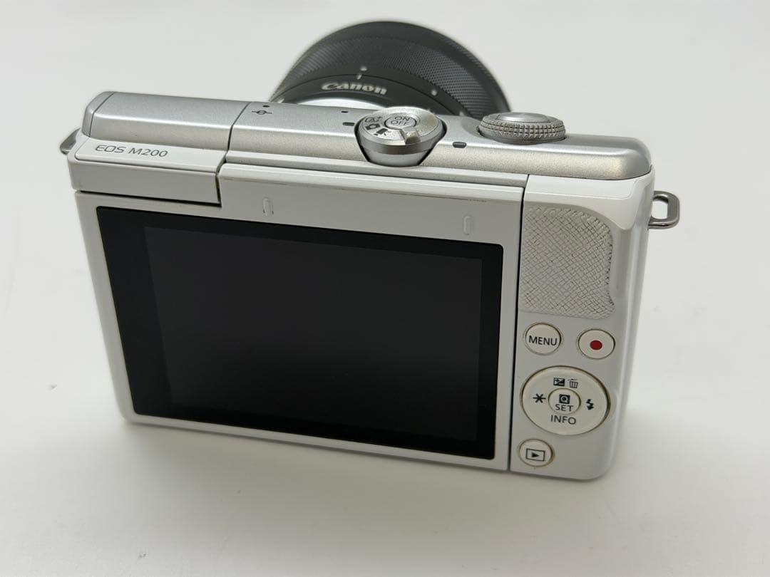 Canon EOS M200ミラーレスカメラEF-28M F3.5 マクロ
