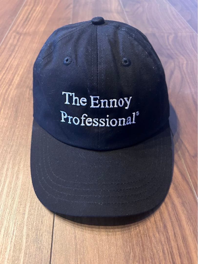 ennoy エンノイ コットンキャップ キャップ 黒 スタイリスト私物 黒