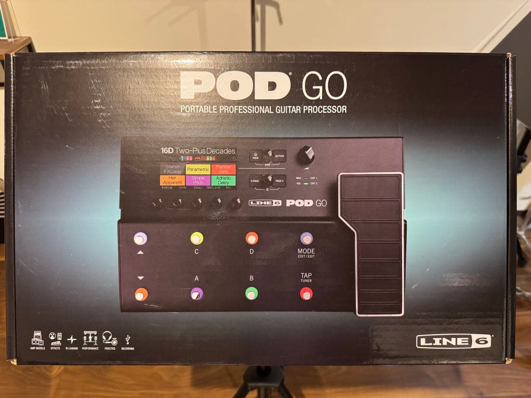 LINE 6 POD GO ポータブルギタープロセッサー