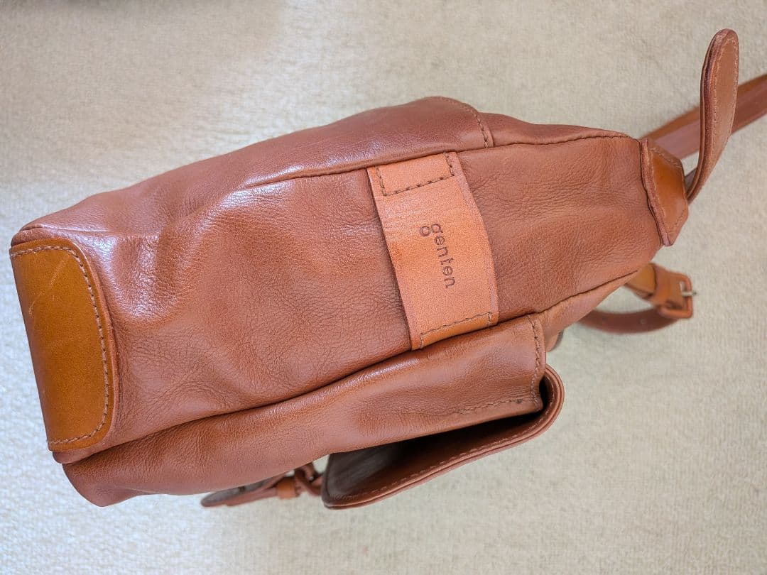 genten　ゲンテン　ショルダーバッグ　本革