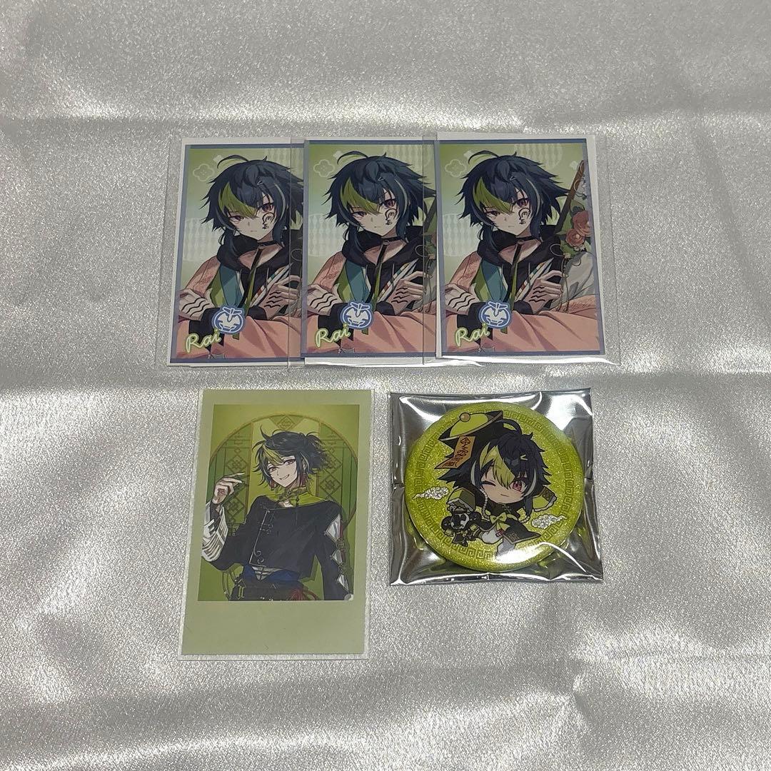 にじさんじ 伊波ライ happy pack チェキ 2周年 缶バッジ - メルカリ