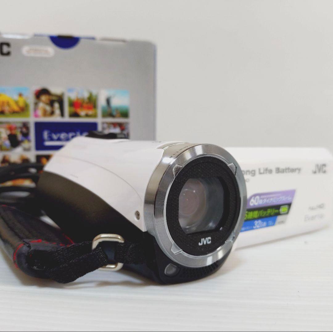【動作確認OK】JVC Everio GZ-F100-w