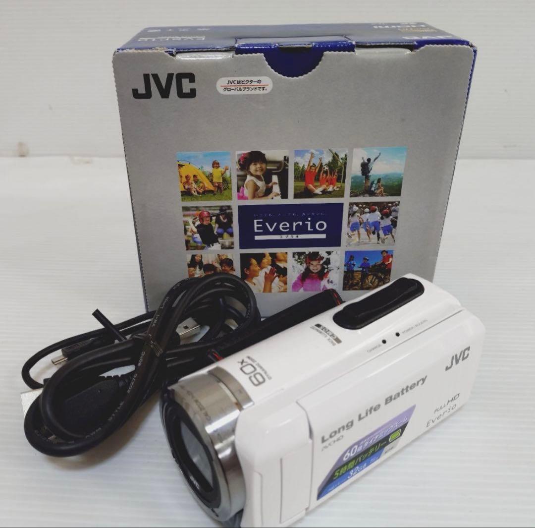 【動作確認OK】JVC Everio GZ-F100-w