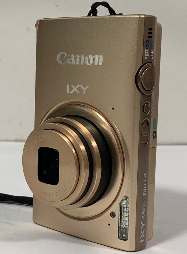 動作確認済み】Canon IXY 430F ゴールド コンパクトデジタルカメラ