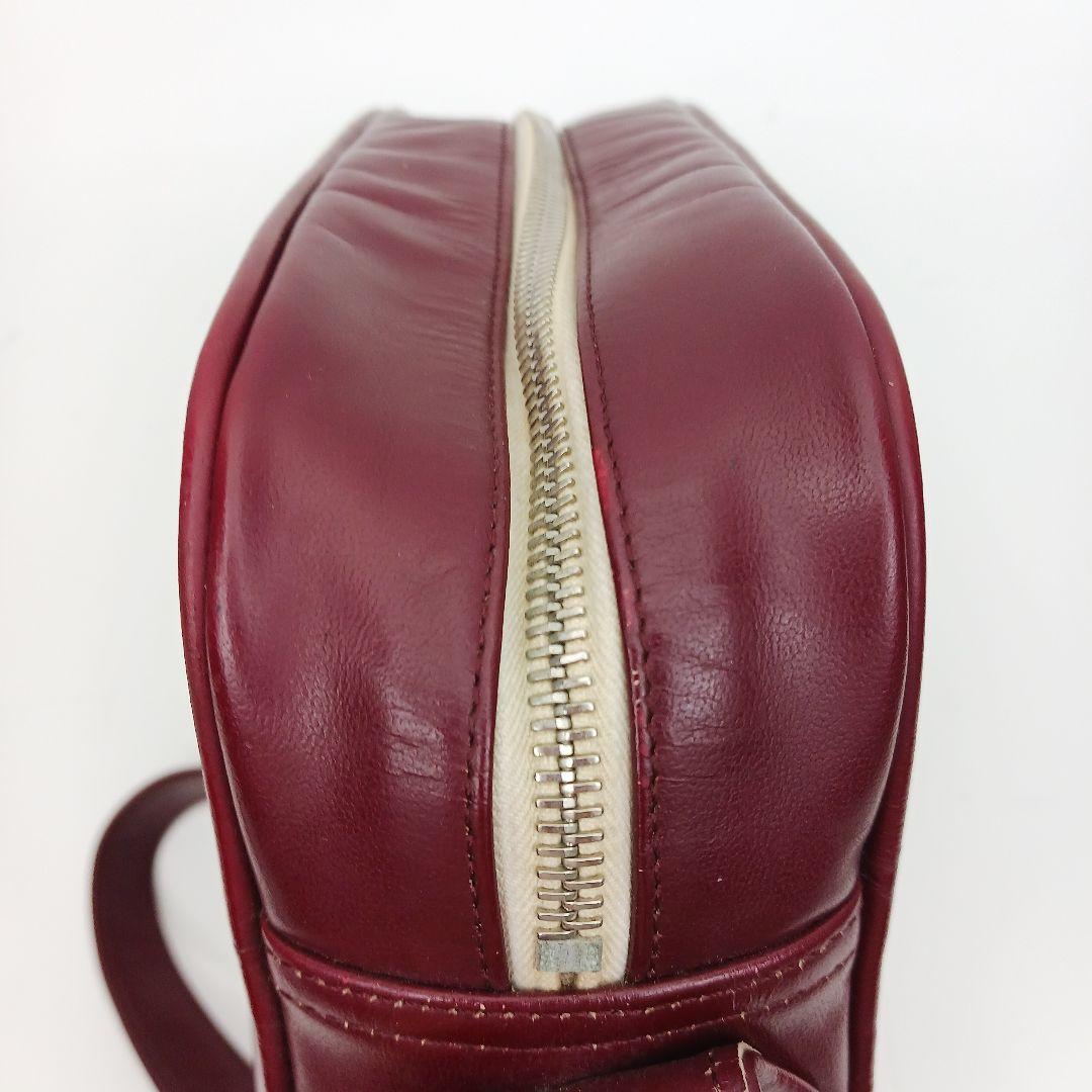 ✨良品✨クレージュ ヴィンテージ ショルダーバック ワインレッド