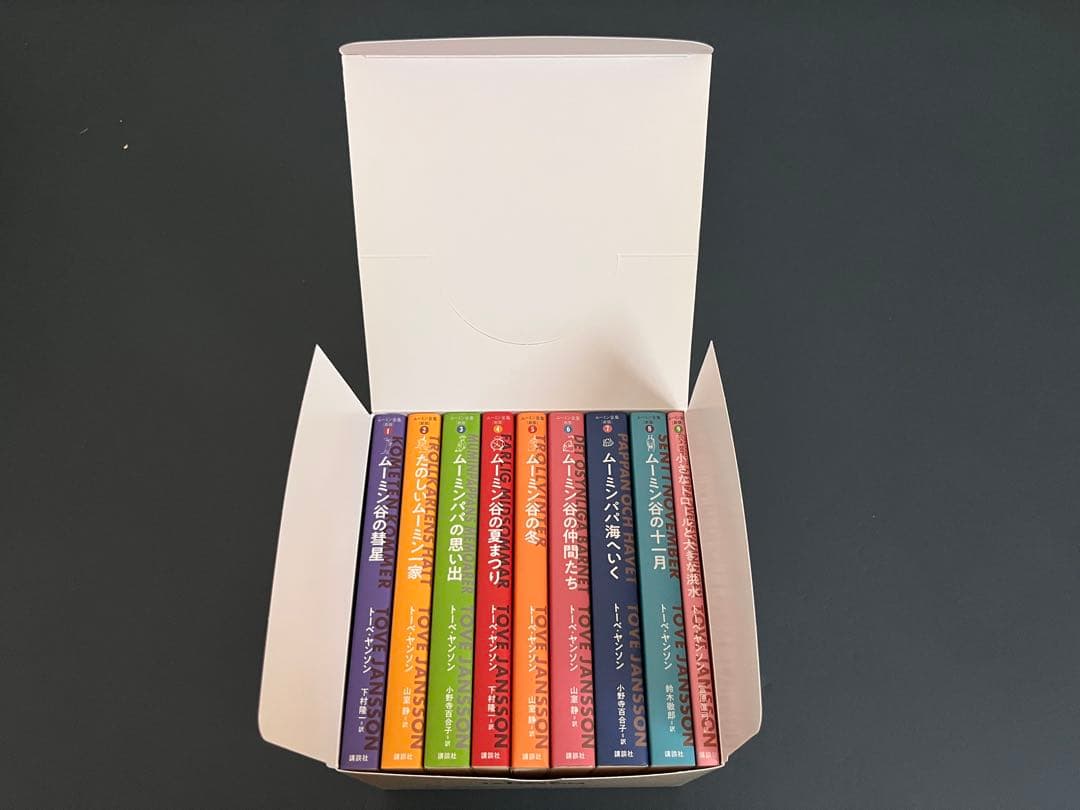 ムーミン全集(箱付き)美品 ムーミン全集[新版]全9巻BOXセット | トーベ・ヤンソン, 下村 隆一