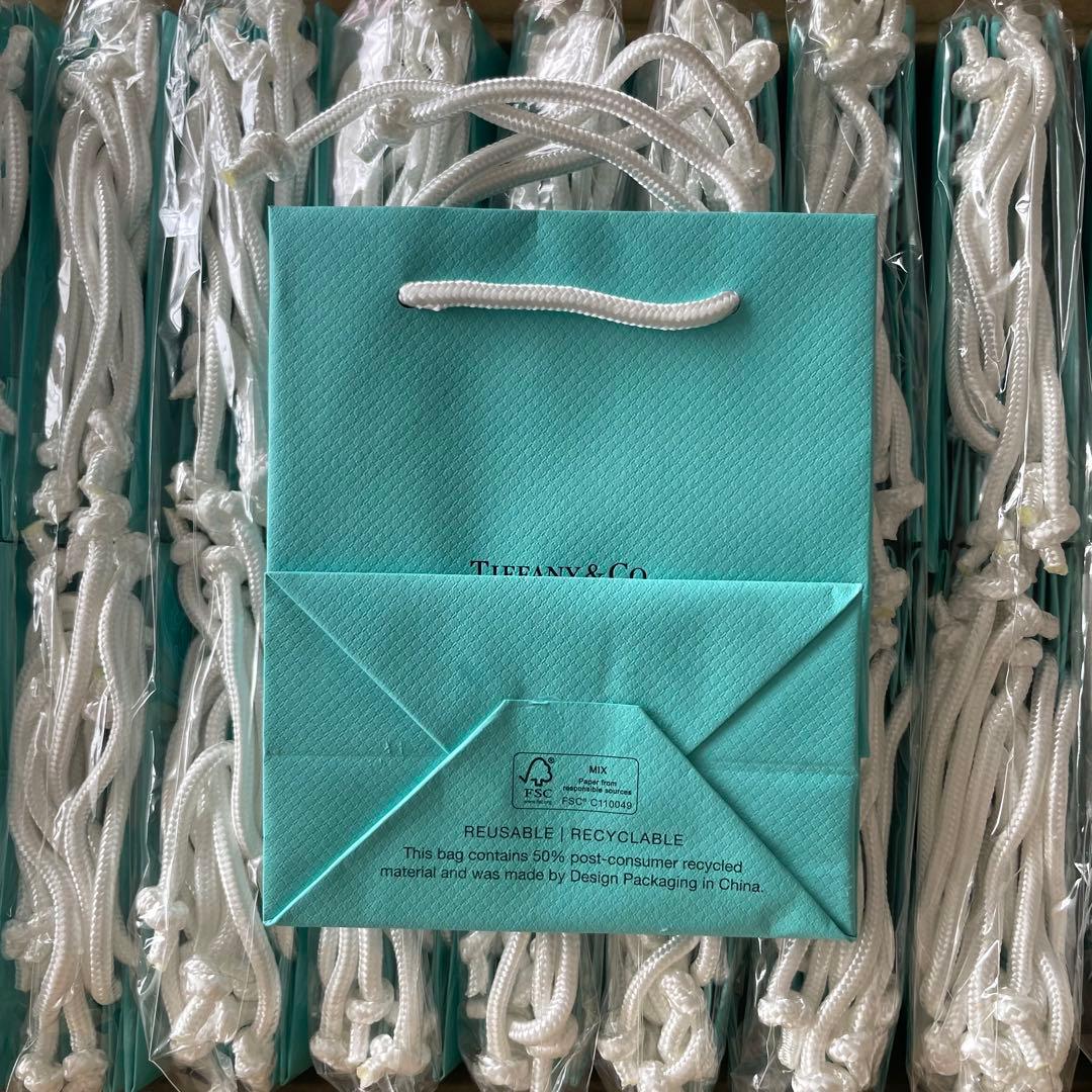 新品・未使用・現行品】ティファニー 紙袋 SS 小サイズ 100枚 【新品