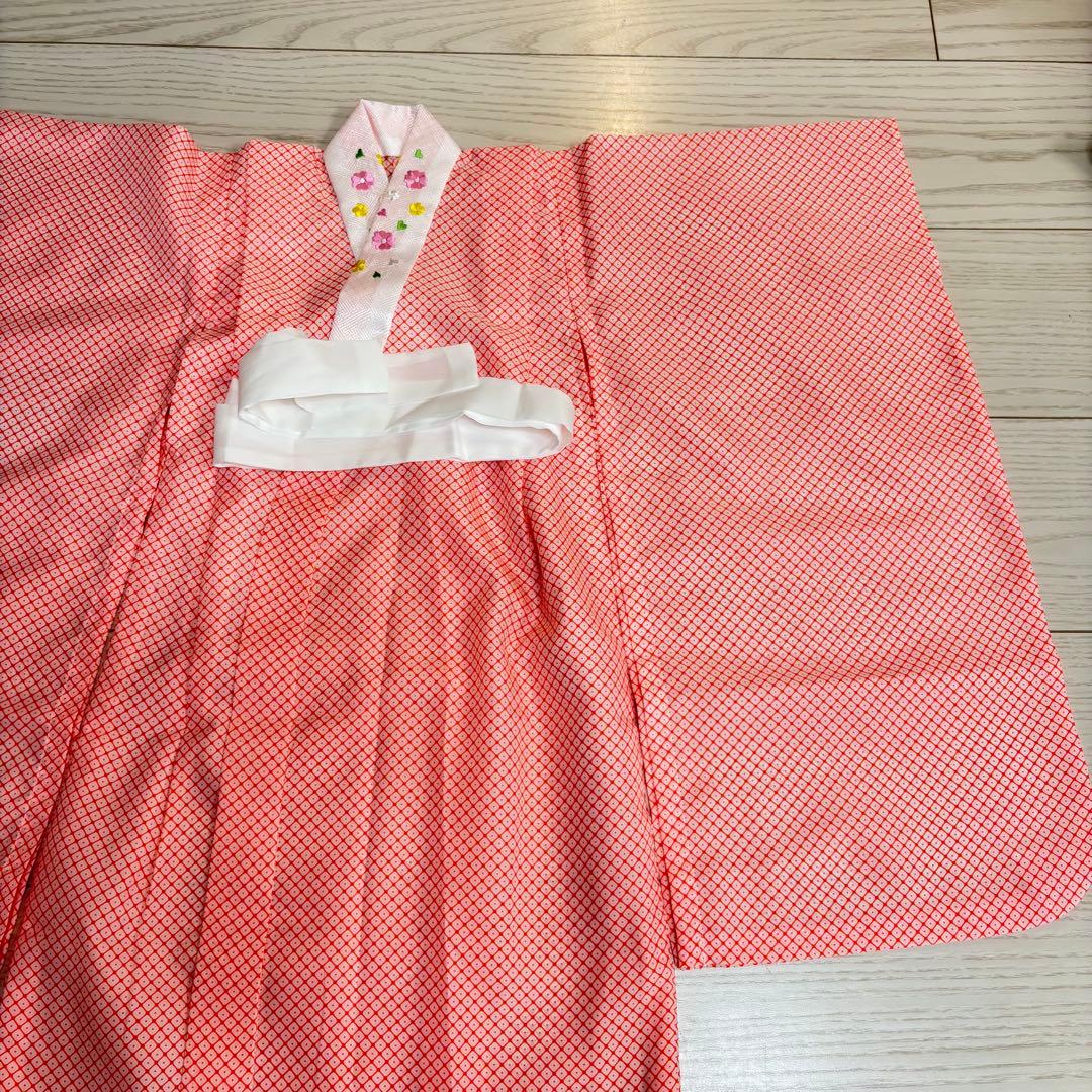 七五三 子供着物　襦袢セット　3歳　美品　水色