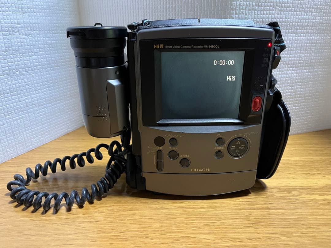 日立 Joy&free VM-H100L 8ミリビデオテープ ビデオカメラ - メルカリ