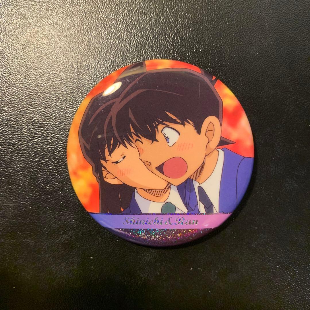 名探偵コナン 毛利蘭 工藤新一 缶バッジ - メルカリ
