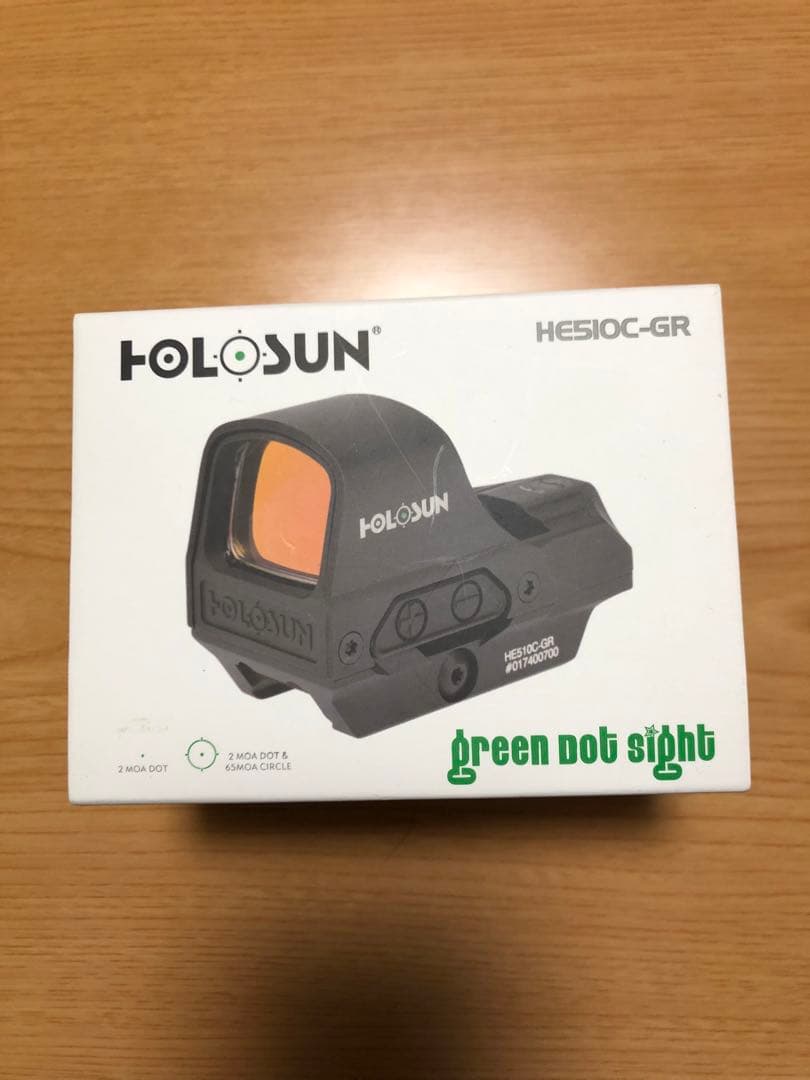HOLOSUN HS510C-GR 緑色ドットサイト HOLOSUN HS510C-GR 緑色ドットサイト HOLOSUN HS510C-GR 緑色ドット
