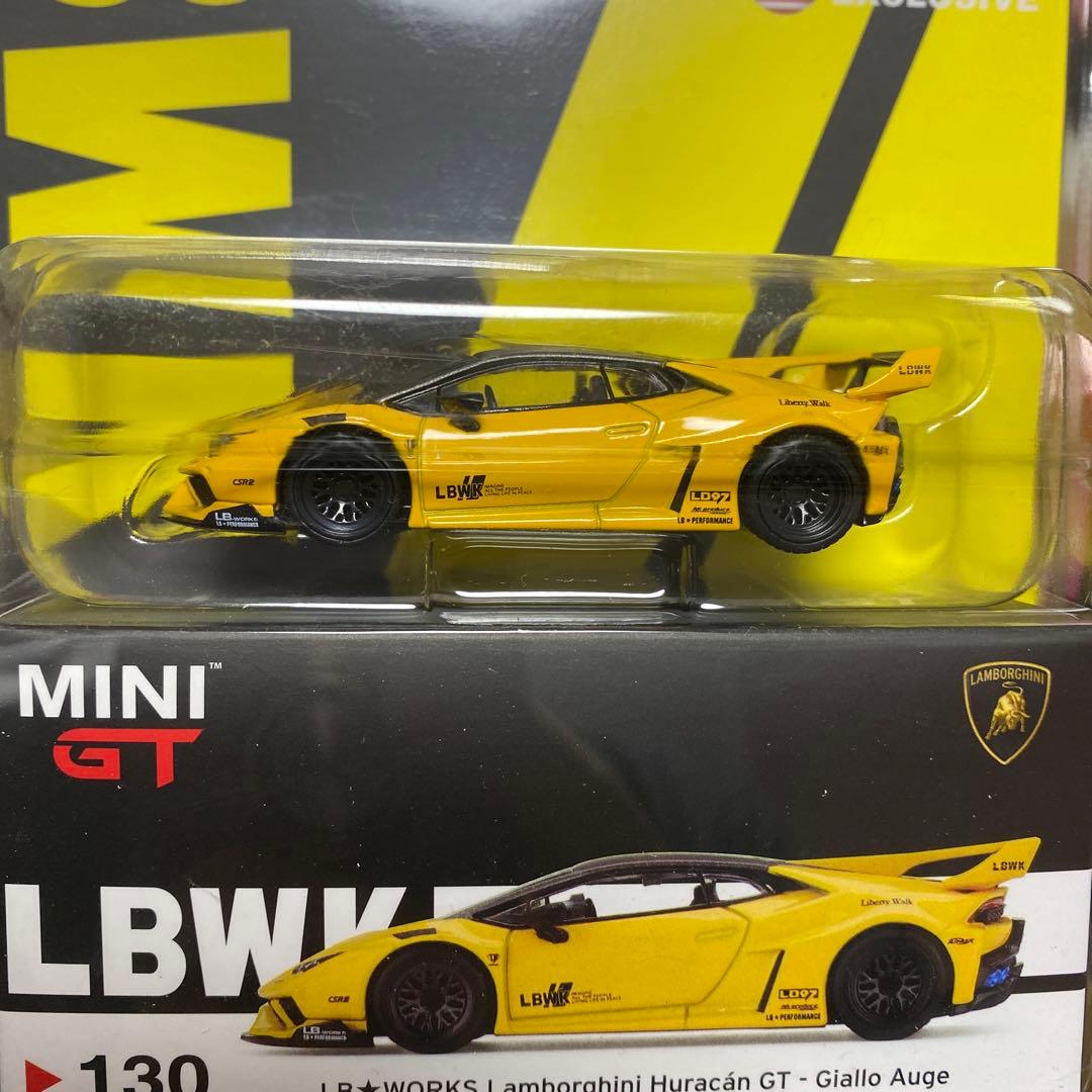 MINI GT 1/64 ランボルギーニ ウラカン GT イエロー MINI GT 1/64