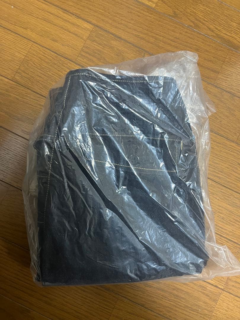 45R ツイードデニムのミニタブリエ（濃）　45rpm