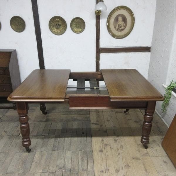 イギリス アンティーク 家具 ウィンドアウトテーブル ダイニング 6595c