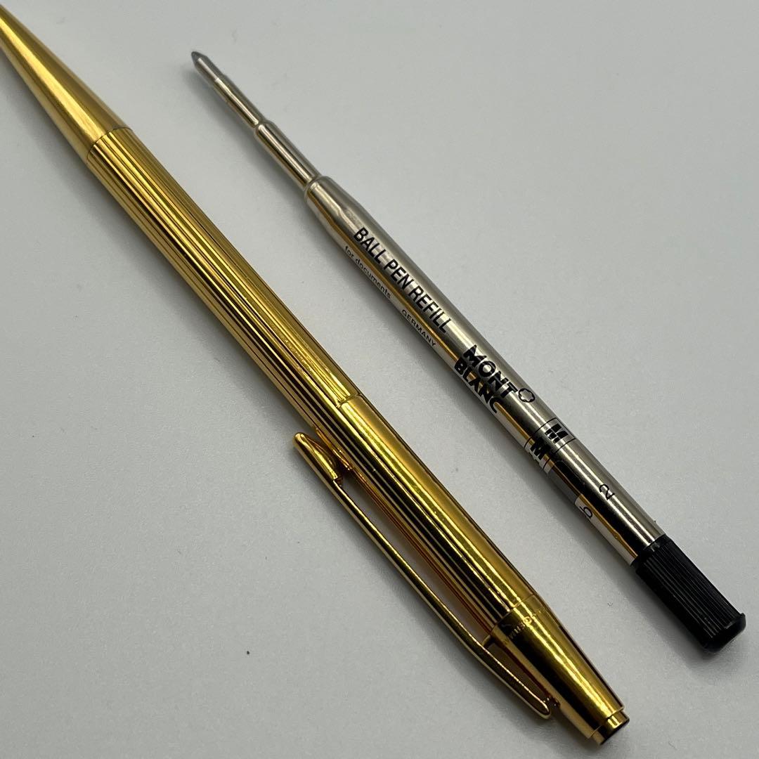 MONTBLANC モンブラン ノブレス ゴールド ノック式 ボールペン - メルカリ