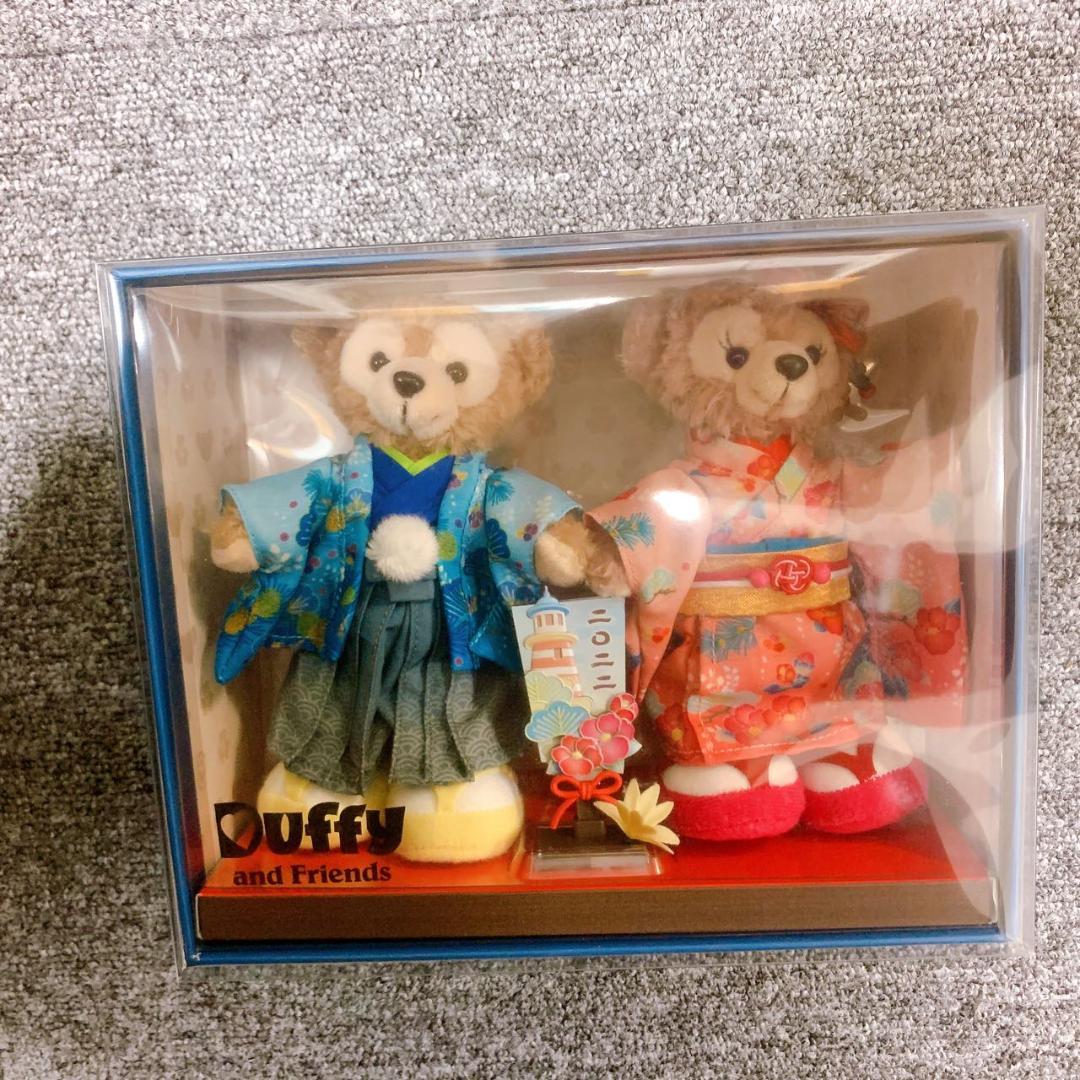 ディズニー限定　コレクションド－ル2022 ダッフィーシェリーメイ 着物お正月 ダッフィー&フレンズ☆コレクションドール お正月2022 ディズニーシー
