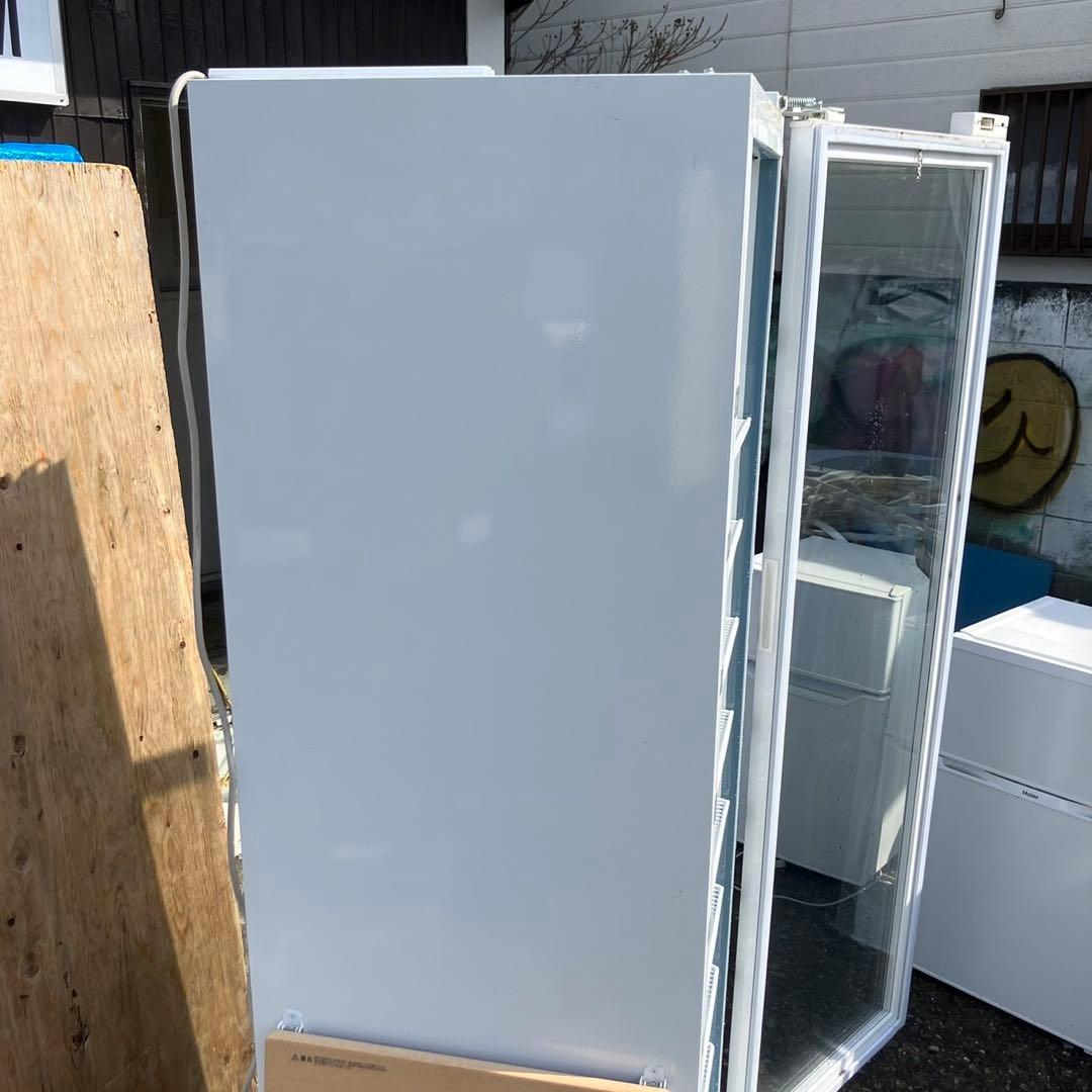 大阪配送無料28日本日のみ冷蔵ショーケース2台設置時協力あり省エネ