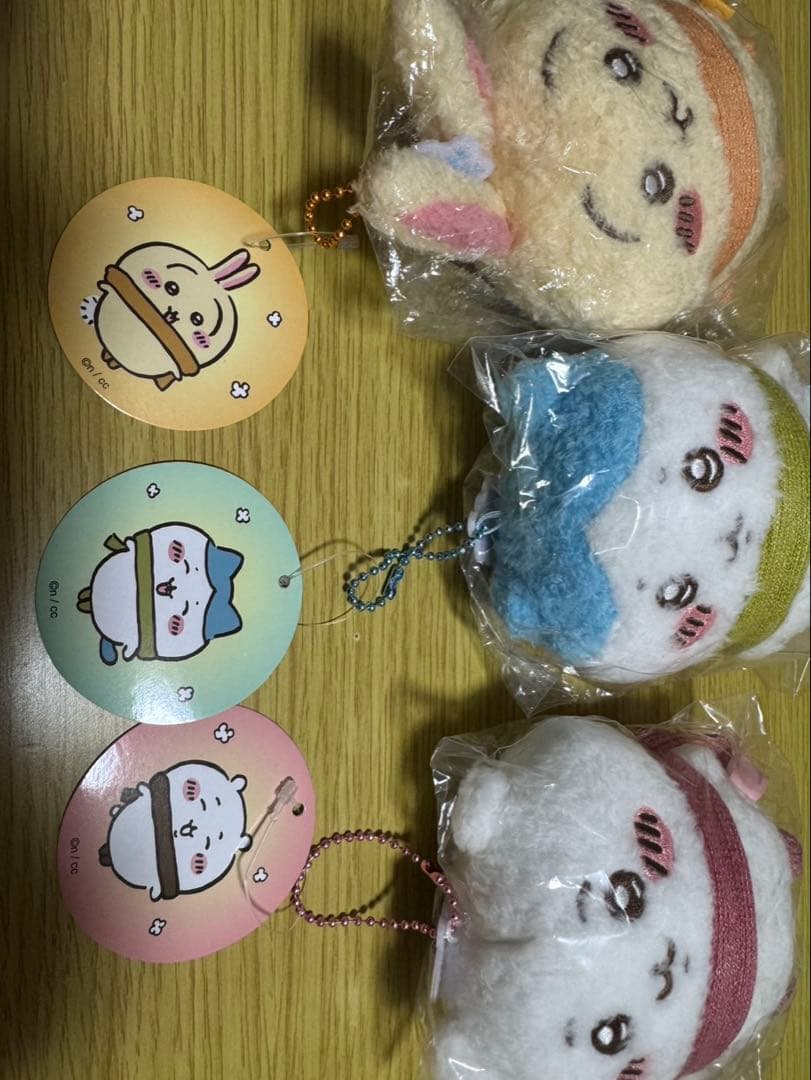 ちいかわ ぬくぬくの装いマスコット3種セット