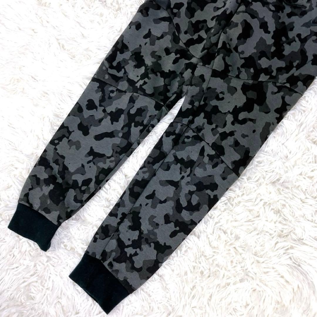 ✨ナイキ テックフリース セットアップ ジャージ グレー カモフラ 迷彩 M