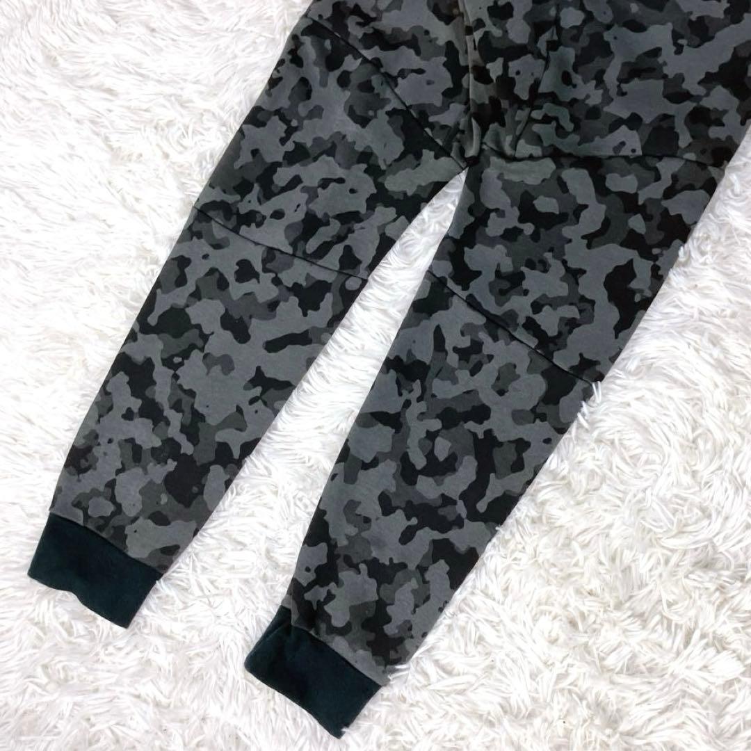 ✨ナイキ テックフリース セットアップ ジャージ グレー カモフラ 迷彩 M