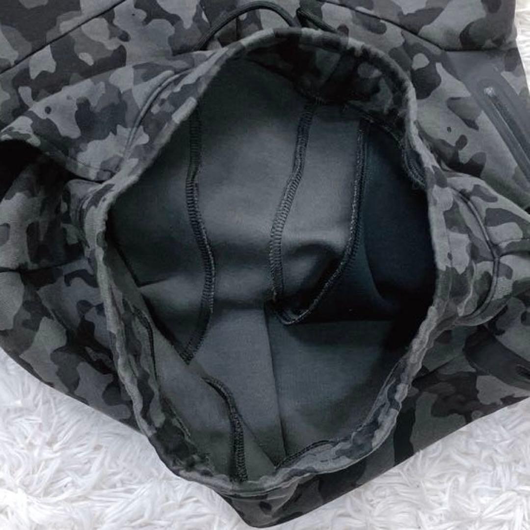 ✨ナイキ テックフリース セットアップ ジャージ グレー カモフラ 迷彩 M