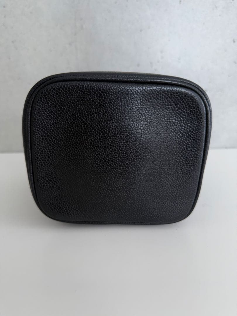 【最終価格】CHANEL バニティポーチ キャビアスキン