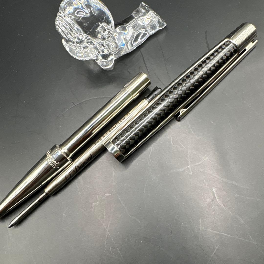S.T.Dupont DEFI デフィ カーボン ボールペン デュポン 【極美品】S.T.