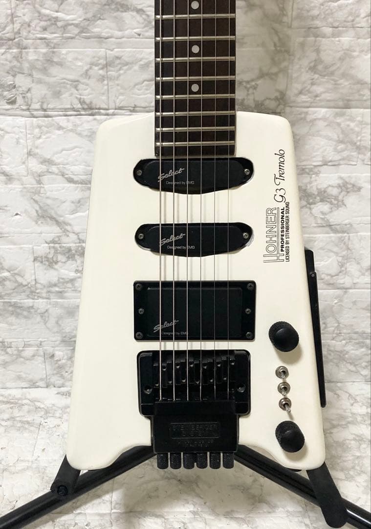 【メンテ済 美品】HOHNER G3 Toremolo ホワイト 純正ケース