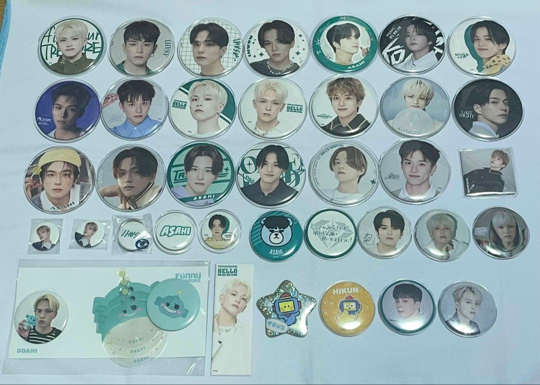 TREASURE アサヒ 缶バッジ セット まとめ売り TREASURE アサヒ 缶バッジまとめ売り ニュース ｜ TREASURE GLOBAL