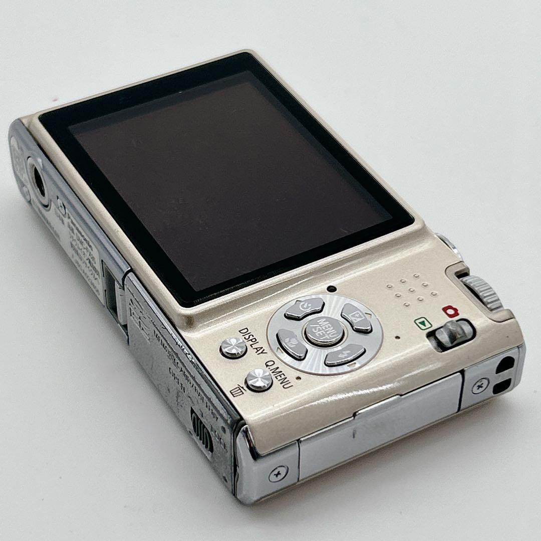 予備バッテリー付き Panasonic LUMIX DMC-FX35 ゴールド 予備