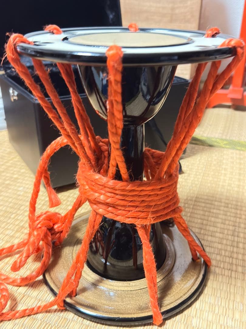 合成皮革製の小鼓 ハードケース 並麻の調べ 幸流譜面付【価格