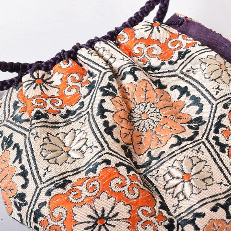 茶道具 洛東香月作 肩衛茶入 蜀江錦仕覆付 共箱