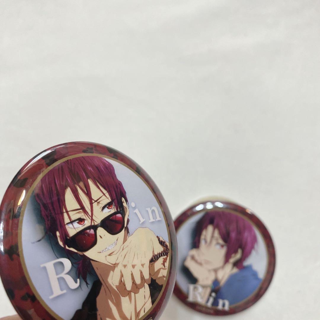 松岡凛　Rin 缶バッジ 2種セット　レア　ムック本　2個セット