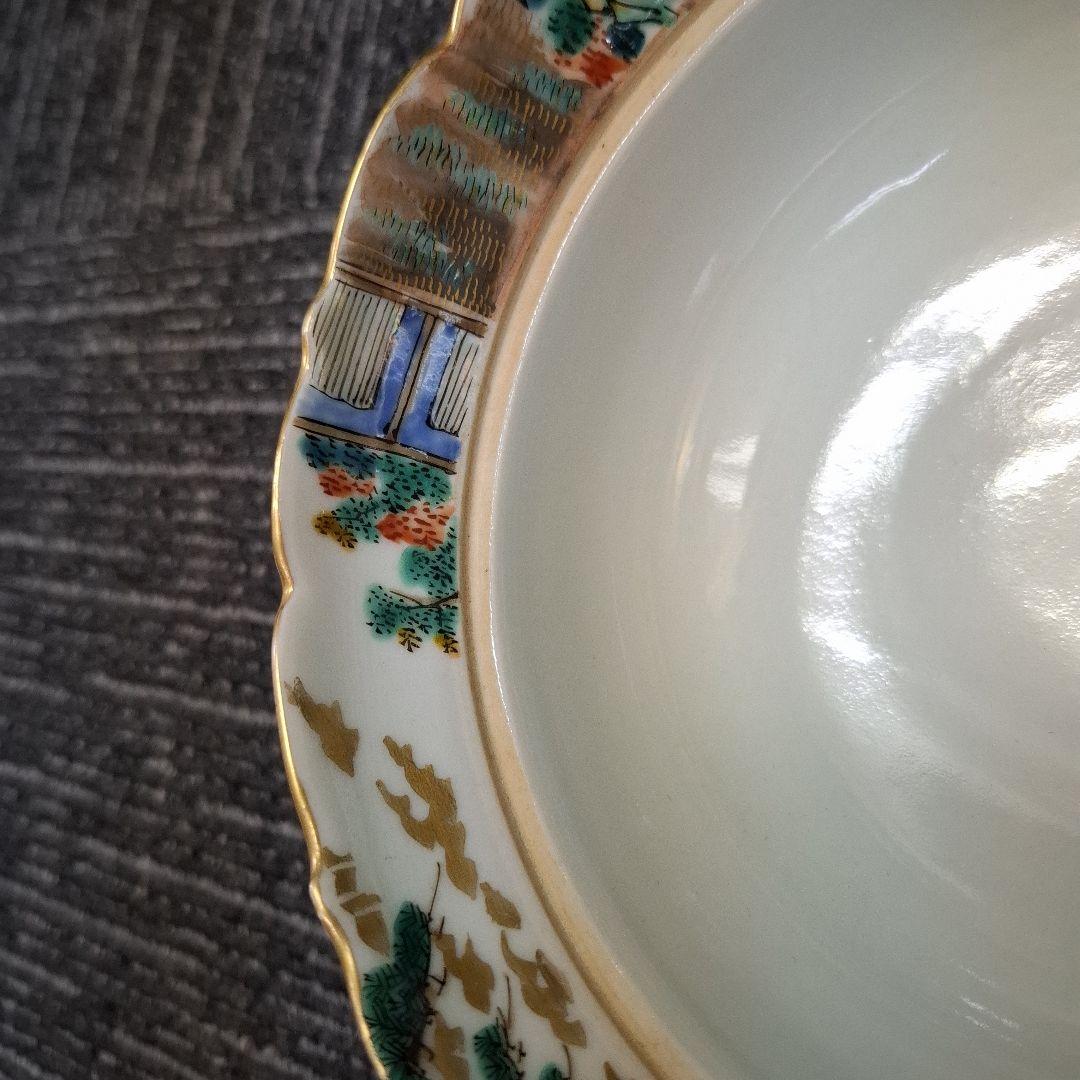 九谷焼細密菓子器（共箱付き）