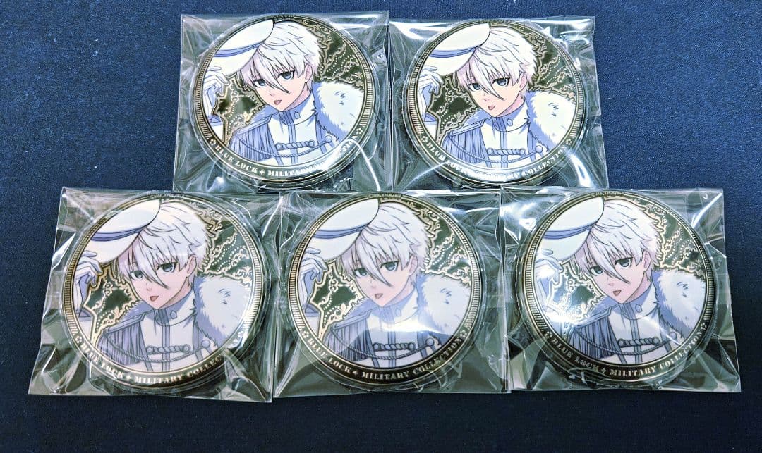 コミケ限定 ブルーロック ラグジュアリー メタル缶バッジ 凪誠士郎