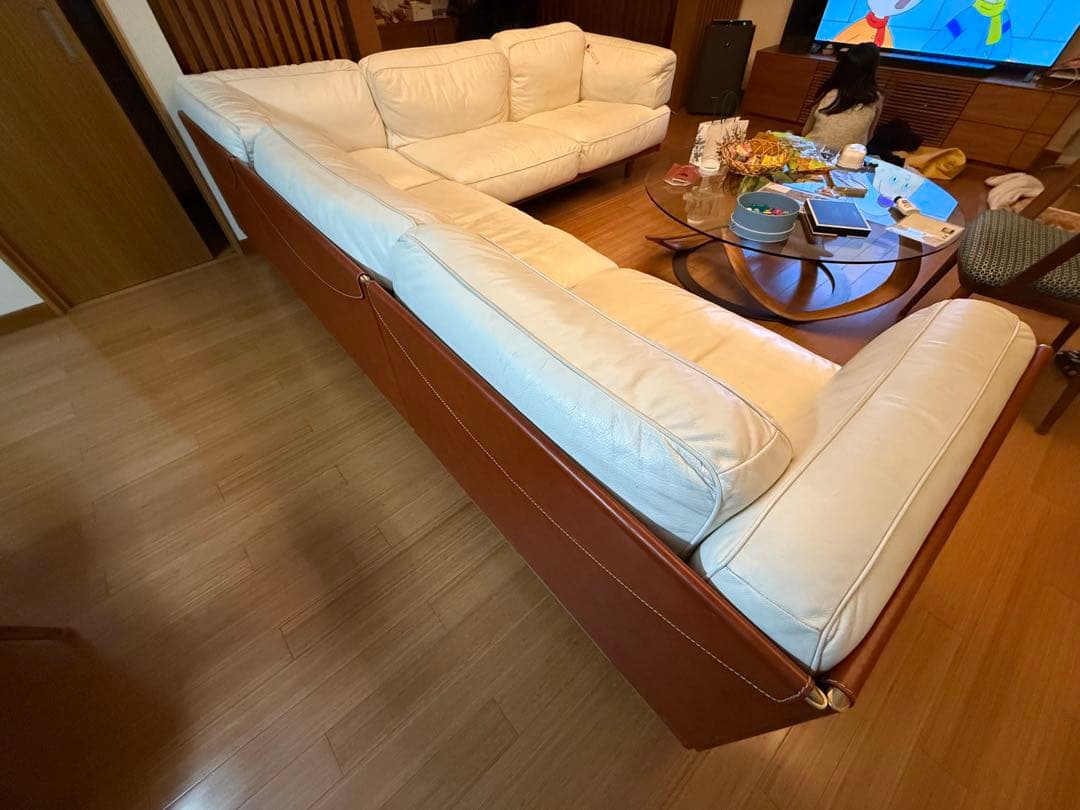 ポルトローナフラウ　クッション5個付き