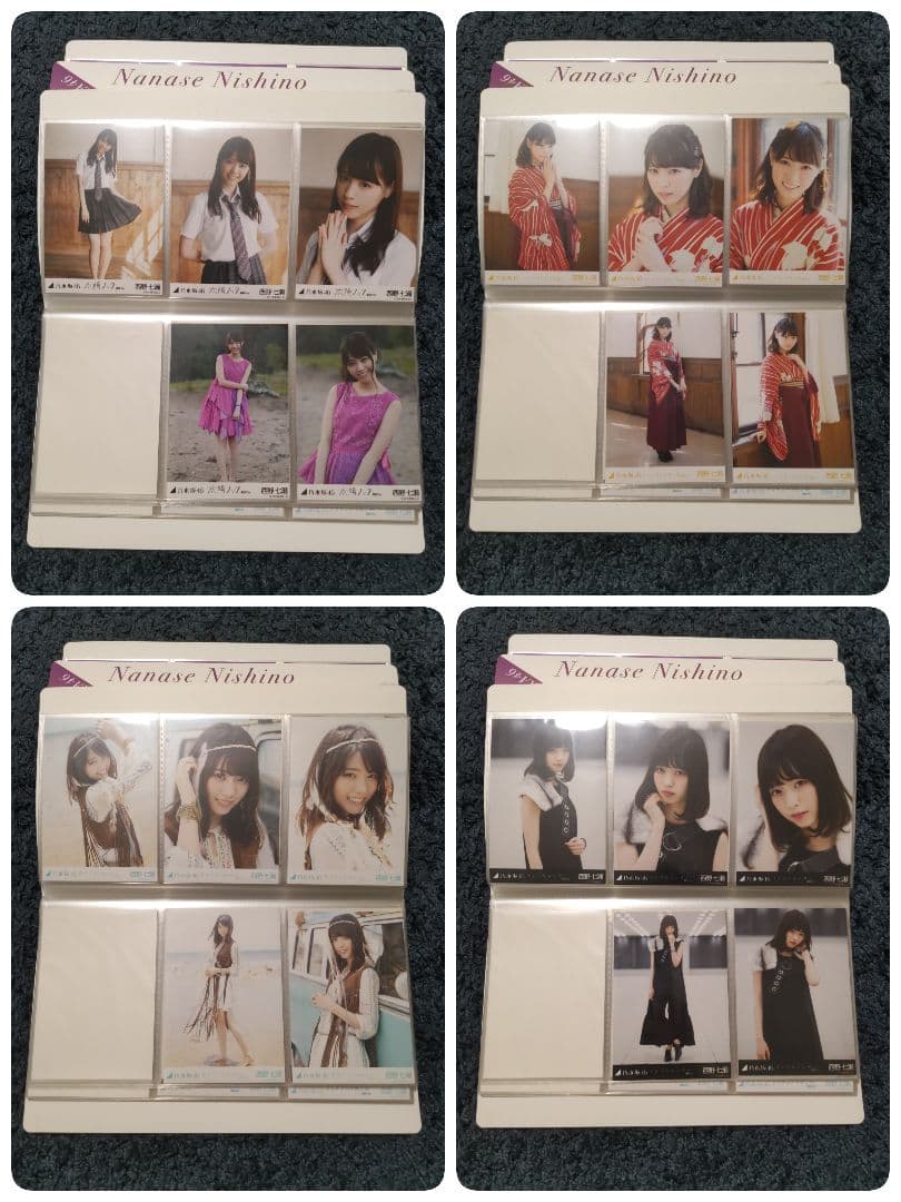 西野七瀬　元乃木坂46　表題曲　生写真　フルコンプ　59コンプ　198枚