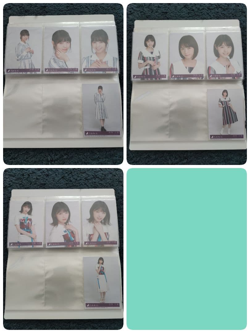 西野七瀬　元乃木坂46　表題曲　生写真　フルコンプ　59コンプ　198枚