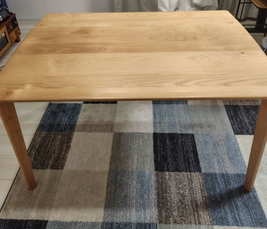 【ニトリ】ダイニングテーブル DT ALNUS 12080 LBR