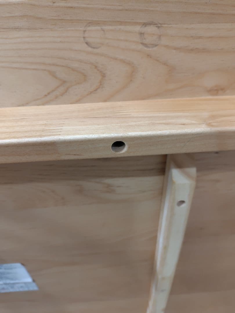 【ニトリ】ダイニングテーブル DT ALNUS 12080 LBR