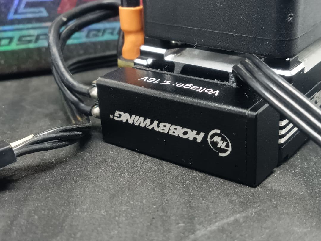 ReveD BREVE ブレイブ ホビーウィング無極性キャパシタ