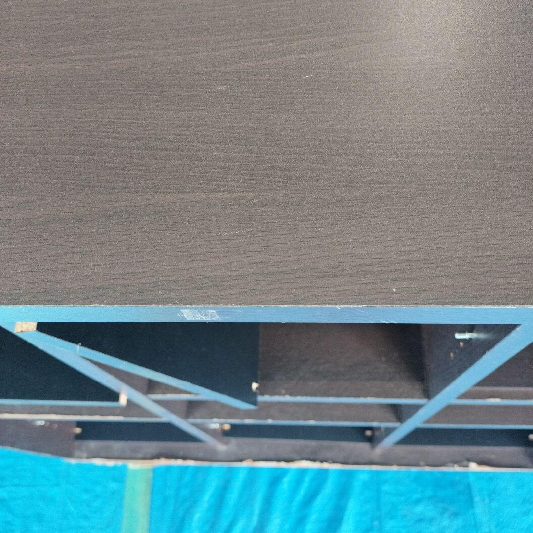 木製 焦げ茶いろ シューズラック3列×5段 15足（最下段等の