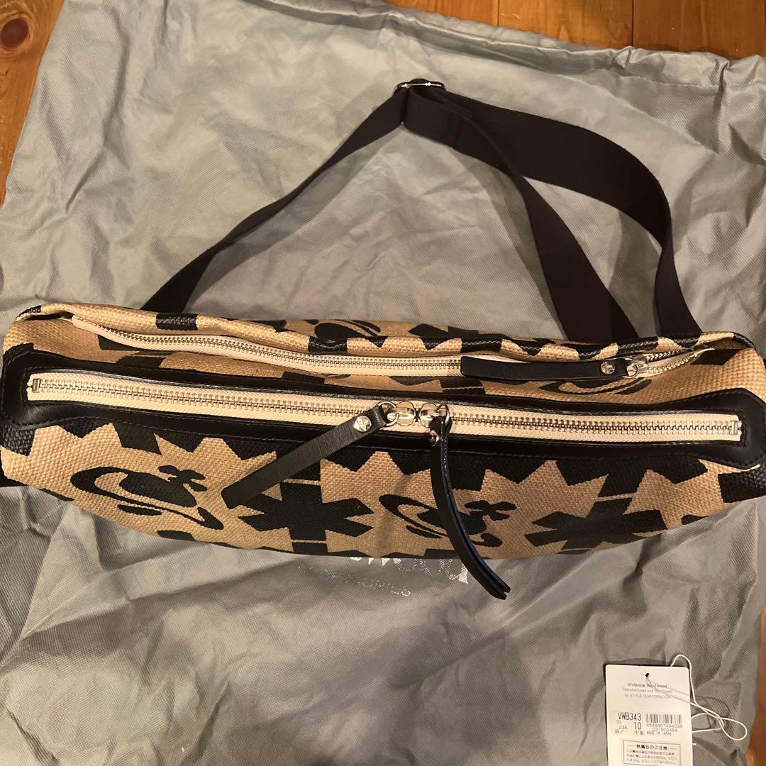 VIVIENNE WESTWOOD オーブ ショルダーバッグ アスタリスク柄
