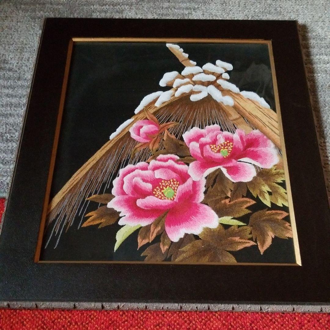 刺繍画です