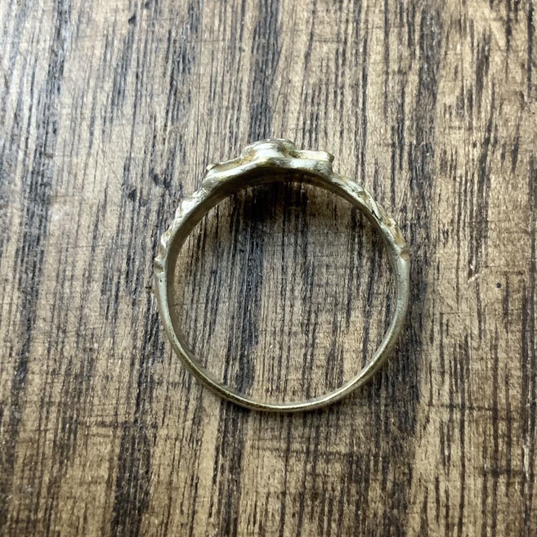 スカルボーンズ ヴィンテージ シルバー ミリタリーリング 24号 指輪 1