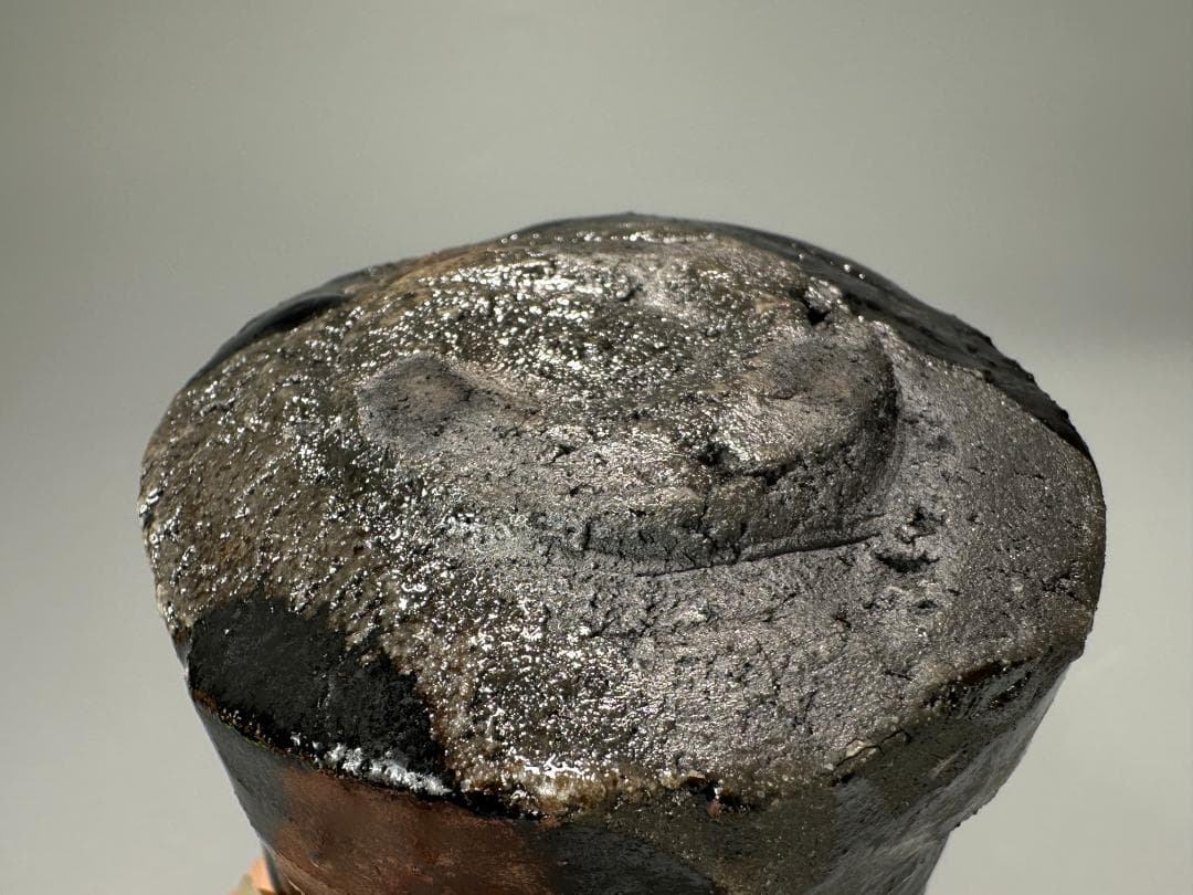 茶道具 茶碗 引出黒 茶碗 在銘