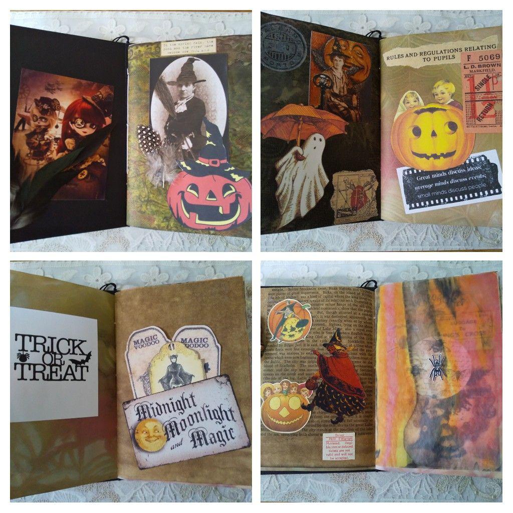 ジャンクジャーナル ハロウィン 魔女 スカル