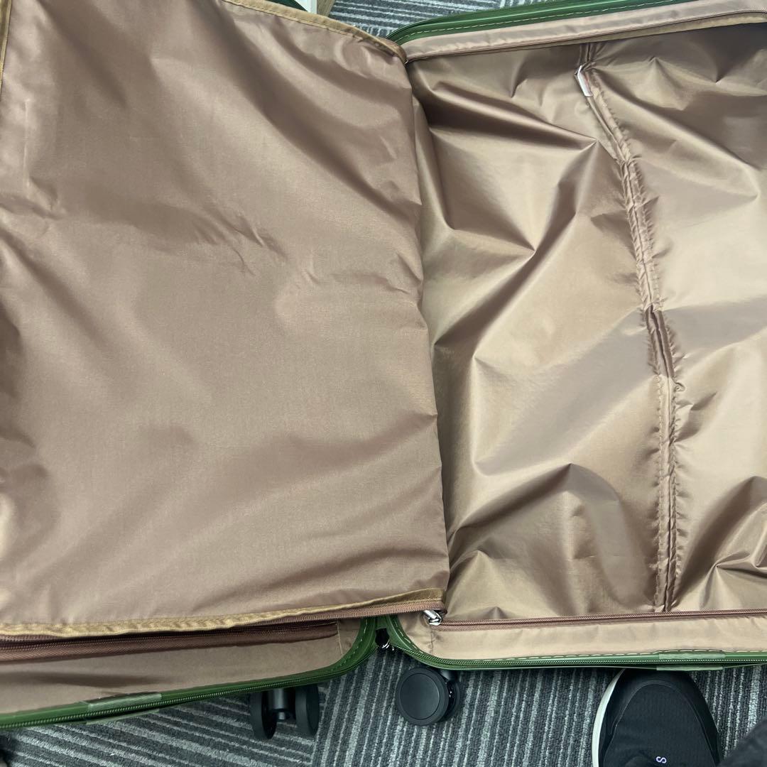 展示品エース スーツケース グリーン メンズ