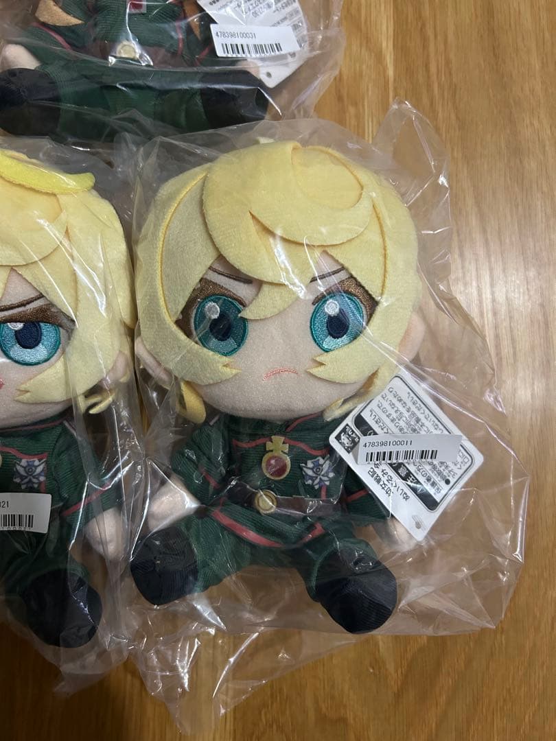 幼女戦記ぬいぐるみ ターニャ ヴィーシャ 3種セット タイクレ限定