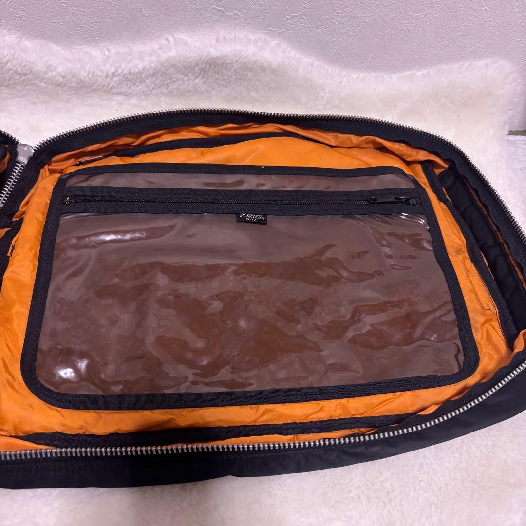 人気　PORTER 吉田カバン タンカー 3WAY 黒 リュック ブリーフ